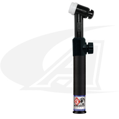 TrimLine™ Flex Head Air-Cooled 200Amp TIG Torch Head with Valve, Handle