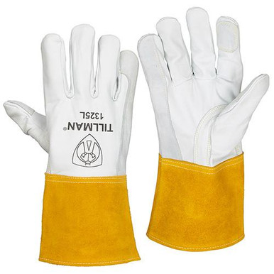 Tillman® Top Grain Goatskin Unlined Glide Patch TIG Gloves