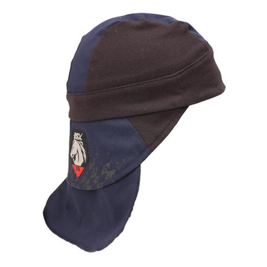 Black Stallion BSX® Silicone Grip FR Cotton Welding Cap, Navy & Black