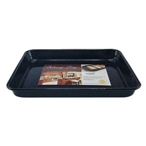 Tray Enamel Falcon Black 28x22x3cm Tray Enamel Falcon Black 28x22x3cm