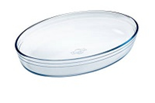 Roaster Glass Oval 35x24cm 3l Roaster Glass Oval 35x24cm 3l