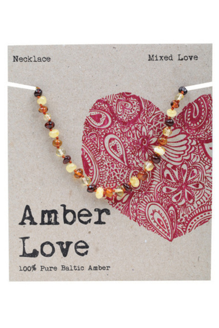 Amber Love Mixed Child Necklace Amber Love Mixed Child Necklace