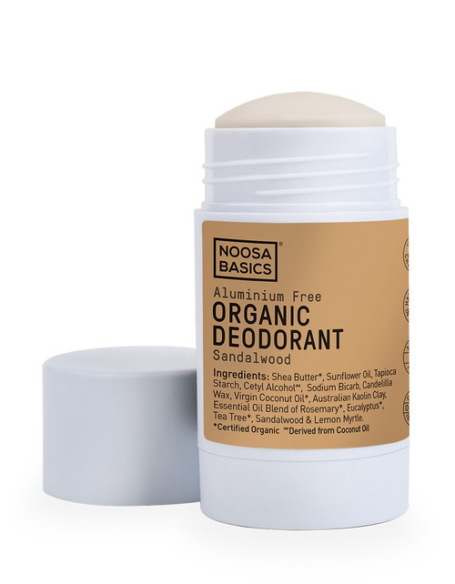 Noosa Basics Deo Stick Sandalwood 60g Noosa Basics Deo Stick Sandalwood 60g
