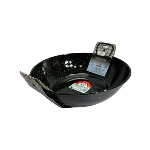 Paella Pan Enamel Deep 40cm