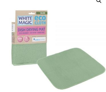 White Magic Drying Mat Olive