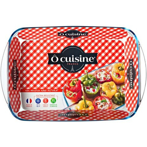 Roaster Glass 4.5l (40x27) Roaster Glass 4.5l (40x27)