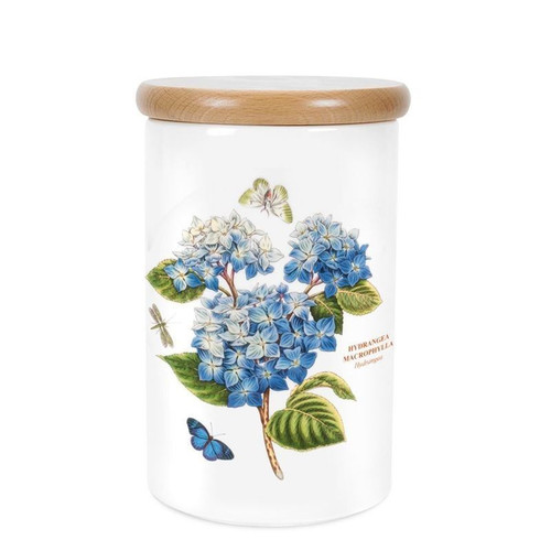 Portmeirion Canister Hydrangea 20cm