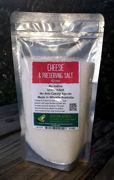 Green Living Cheese Salt 450g