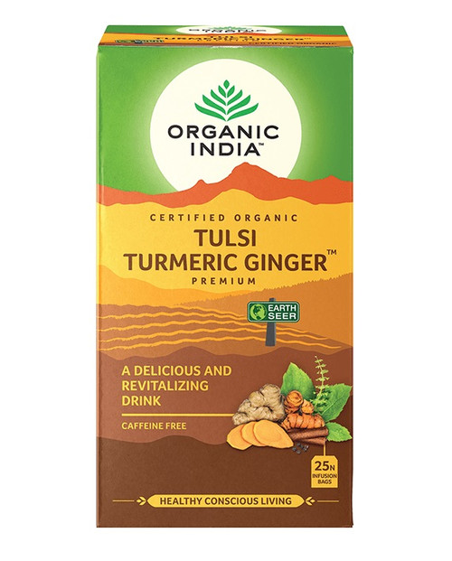 Organic India Tulsi Turmeric Ginger 18 B Organic India Tulsi Turmeric Ginger 18 B
