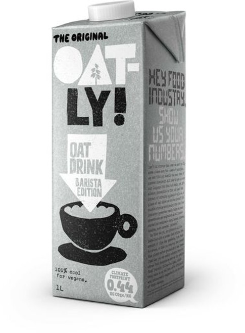 Oatly Oat Milk Barista 1l