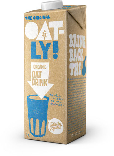 Oatly Oat Milk Organic 1l