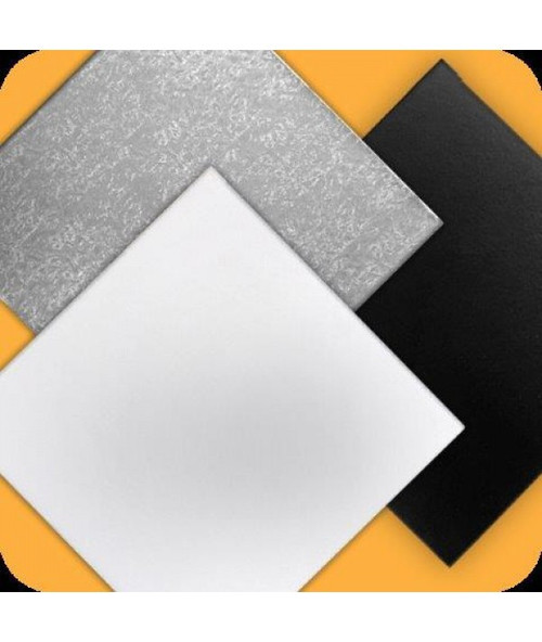 Cake Board Sq 20cm White Cake Board Sq 20cm White