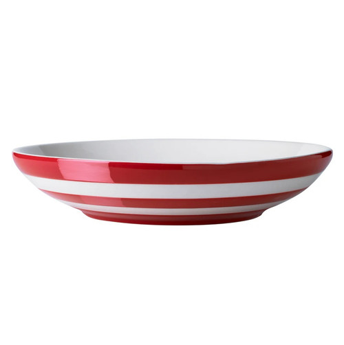 Cornishware Red Pasta Bowl 24cm