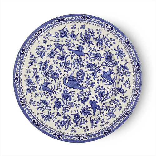 Burleigh Peacock Cake Plate 29cm