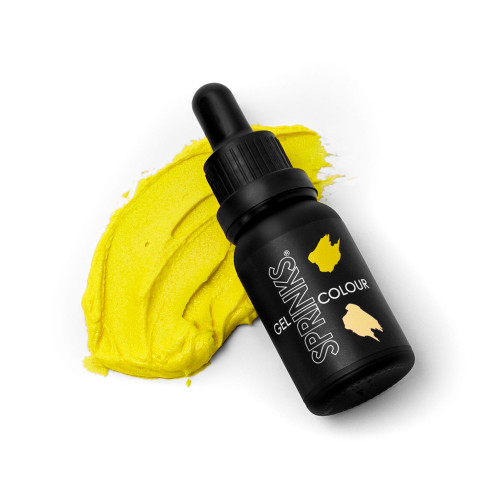Sprinks Gel Colour 15ml Lemon Sprinks Gel Colour 15ml Lemon
