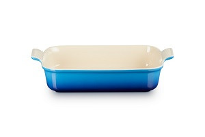 Le Creuset Stone Rectangle Dish 32 Azure