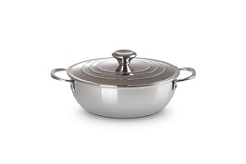 Le Creuset 3ply Ss Rissoto Pot 24cm Le Creuset 3ply Ss Rissoto Pot 24cm