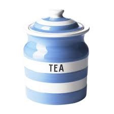 Cornish Blue Cannister Tea
