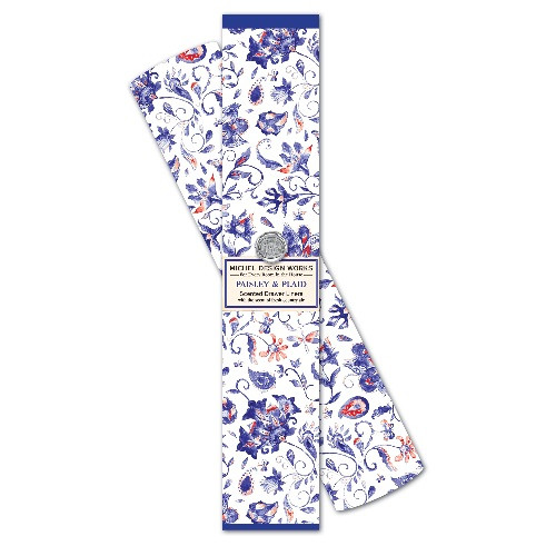 Michel Design Drawer Liner Paisley Plaid Michel Design Drawer Liner Paisley Plaid