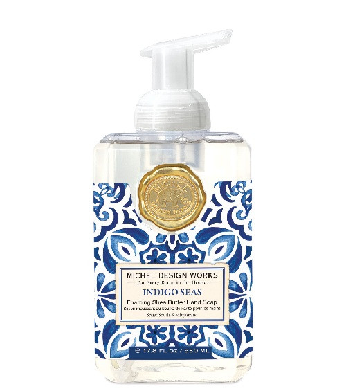 Michel Design Pump Soap Indigo Seas