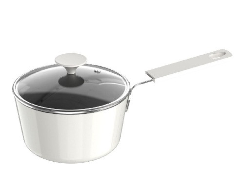 Saucepan 12cm Nonstick White Saucepan 12cm Nonstick White