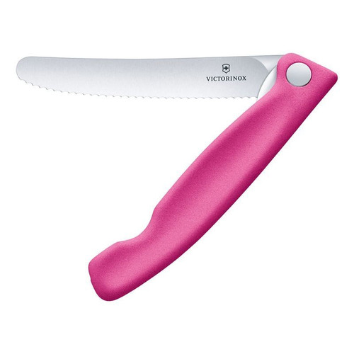 Victorinox Folding Knife Serrated Pink Victorinox Folding Knife Serrated Pink