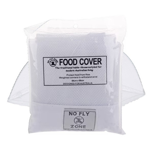 Food Cover Throw White