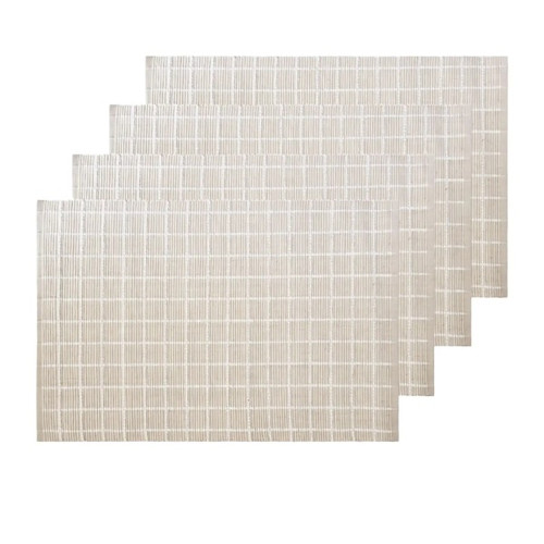 Placemats Set 4 Cream