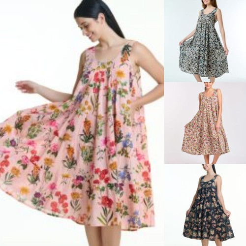 Nightie Tiered Dress Arabella Assorted