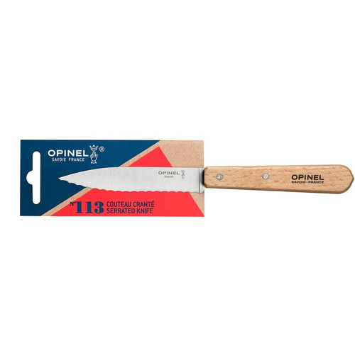 Opinel No113 Serrated Knife 10cm