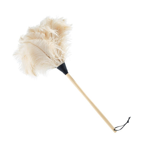 Redecker Feather Duster Ostrich Wh 70cm