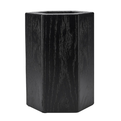 Furi Magnetic Knife Block Hexagon Black