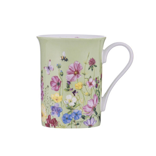 Mug Bone China Ashdene Gdn Soiree Green