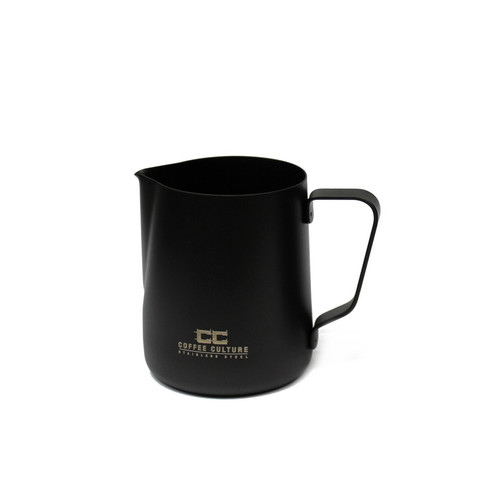 Milk Frothing Jug Black 350ml