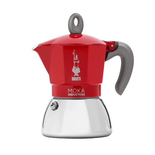 Bialetti Moka Induction 6cup Red