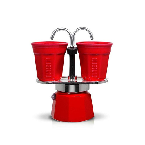 Bialetti Moka Express 2cup Mini Red Alu