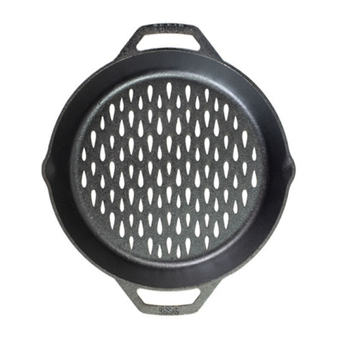 Lodge Cast Iron Grilling Basket 12x2inch