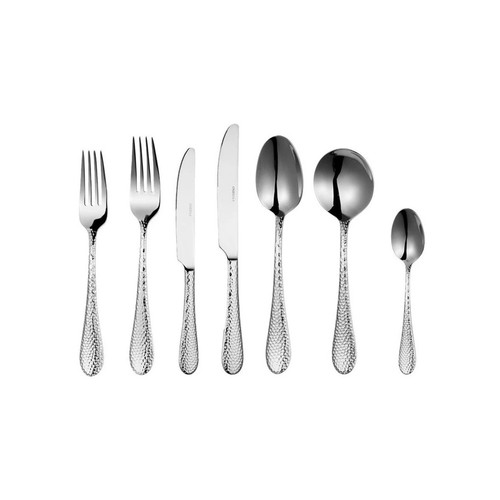 Cultery Set Tibet Hammered S/s 56pc