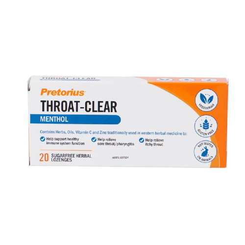 Throat-clear Lozenge Menthol