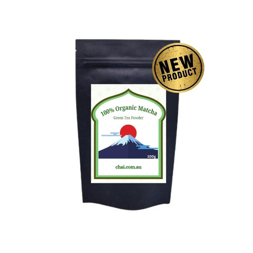 Chai 100% Organic Matcha Green Tea 100g