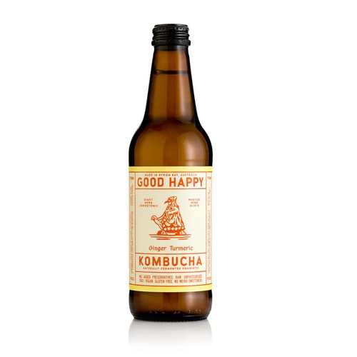 Good Happy Tumeric Ginger Kombucha