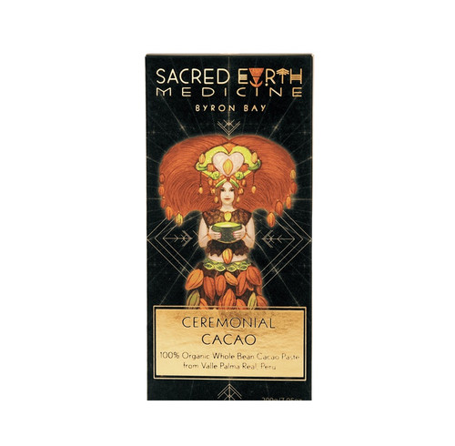 Sacred Earth Ceremonial Cocao Block 200g