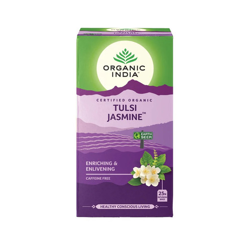 Organic India Tea Tulsi Jasmine 25 Bags