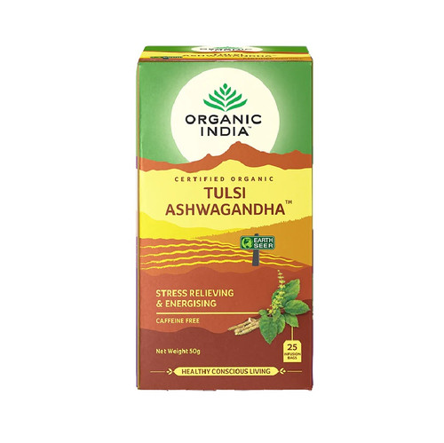 Oragnic India Tulsi Ashwagandha 25 Bags