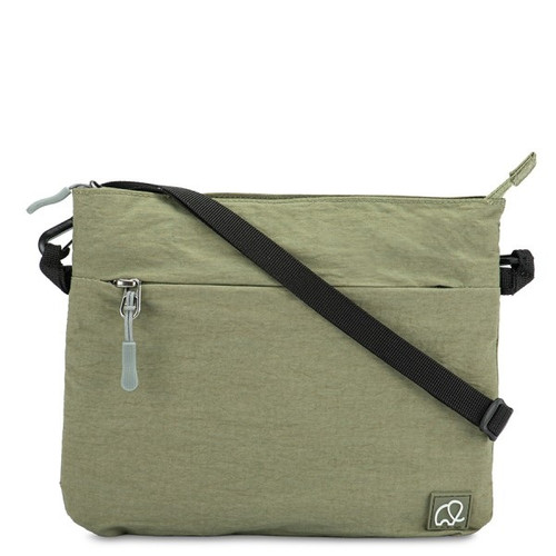 Mywalit Slim Cross Shoulder Bag Khaki