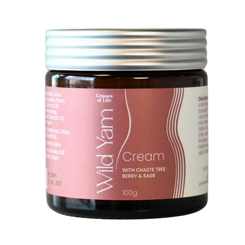 Grasses Of Life Wild Yam Cream 100g