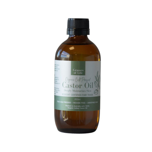 Grasses Of Life Castor Oil 200ml