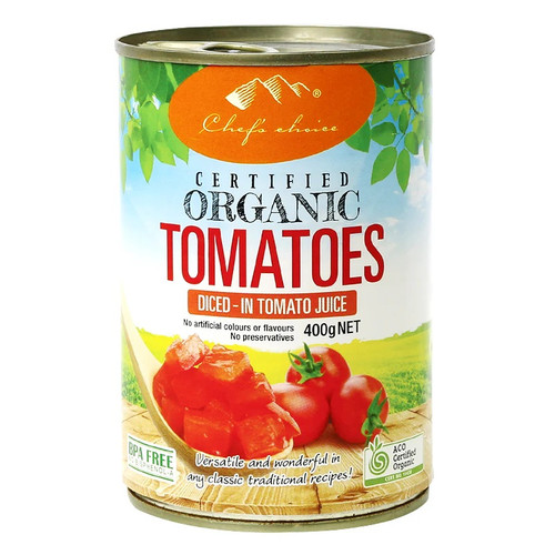 Chef's Choice Diced Tomatoes 400g