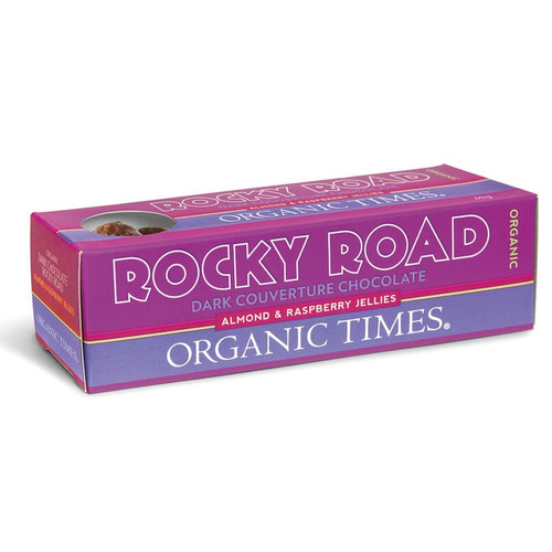 Organic Times Rocky Road Dark Choc 60g