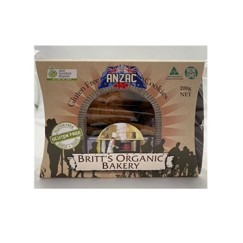 Britts Gf Anzac Biscuits 200g